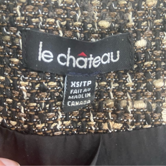 Le Chateau Women’s Zip Up Blazer - Picture 4 of 7